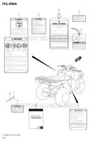 ETIKETP03) voor Suzuki KINGQUAD 400 2021