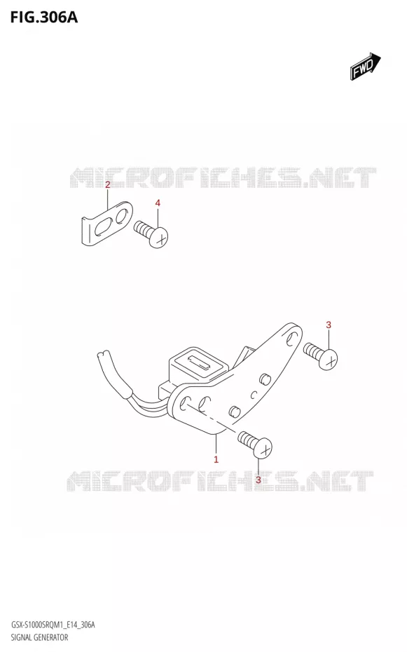 DYNAMO SENSOR Suzuki MOTO 1000 KATANA 2021  GSX-S1000SRQ M1 (E14)