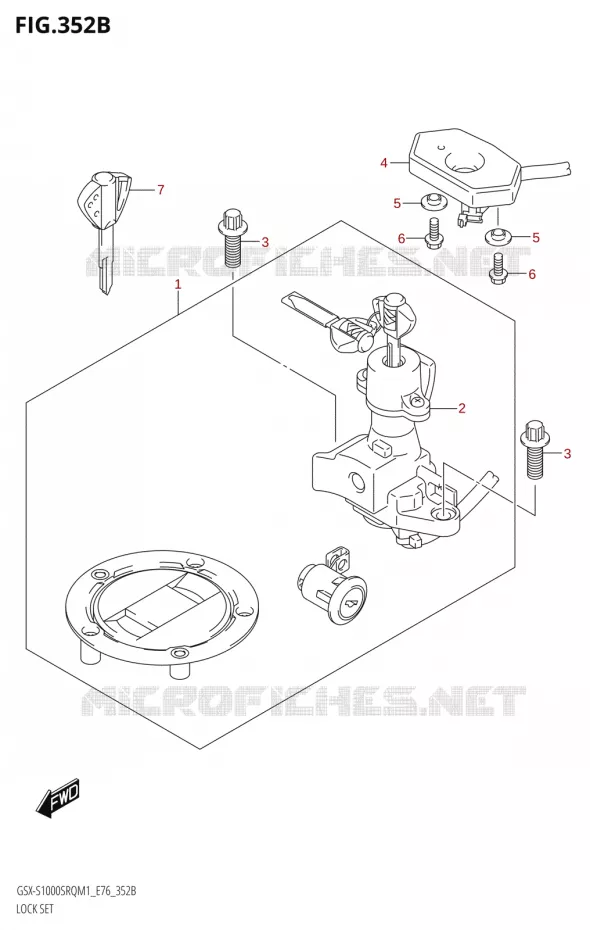 CONTACTSLOT Suzuki MOTO 1000 KATANA 2021  GSX-S1000SRQ M1 (E76 ECE2 E17,22,39)