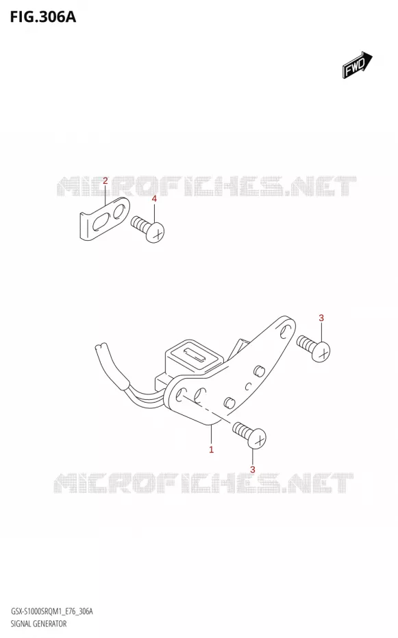 DYNAMO SENSOR Suzuki MOTO 1000 KATANA 2021  GSX-S1000SRQ M1 (E76 ECE2 E17,22,39)