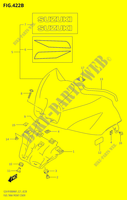 FUEL TANK VOORKLEPER (GSX R1000RA) voor Suzuki GSX-R 1000 2021