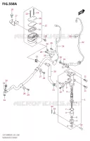 ACHTER hoofdremcilinder voor Suzuki HAYABUSA 1300 2022