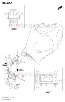 BENZINETANK STEUN voor Suzuki HAYABUSA 1300 2022