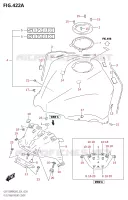 FUEL TANK VOORKLEPER (GSX1300RRQ) voor Suzuki HAYABUSA 1300 2022