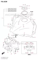 FUEL TANK VOORKLEPER (GSX1300RRQZ) voor Suzuki HAYABUSA 1300 2022