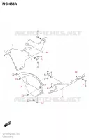 ONDER COWLING (GSX1300RRQ) voor Suzuki HAYABUSA 1300 2022