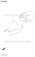 SEAT COWL BOX (OPTIONAL) (GSX1300RRQ) voor Suzuki HAYABUSA 1300 2022