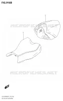 SEAT COWL BOX (OPTIONAL) (GSX1300RRQZ) voor Suzuki HAYABUSA 1300 2022