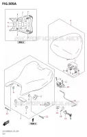 SEAT voor Suzuki HAYABUSA 1300 2022