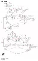 SIDE KUIPNG (GSX1300RRQZ) voor Suzuki HAYABUSA 1300 2022