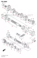 TRANSMISSION voor Suzuki HAYABUSA 1300 2022
