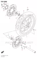 VOORWIEL voor Suzuki HAYABUSA 1300 2022