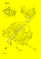 CASING (MODELE L/M) voor Suzuki RM 125 1989