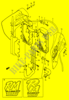 RADIATOR (MODELE K/L) voor Suzuki RM 125 1991