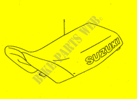 SEAT voor Suzuki RM 80 1998