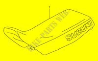 SEAT voor Suzuki RM 80 2000