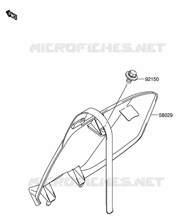 ACCESSOIRE Suzuki MOTO 250 RM-Z 2005  RM-Z250K5(E19)