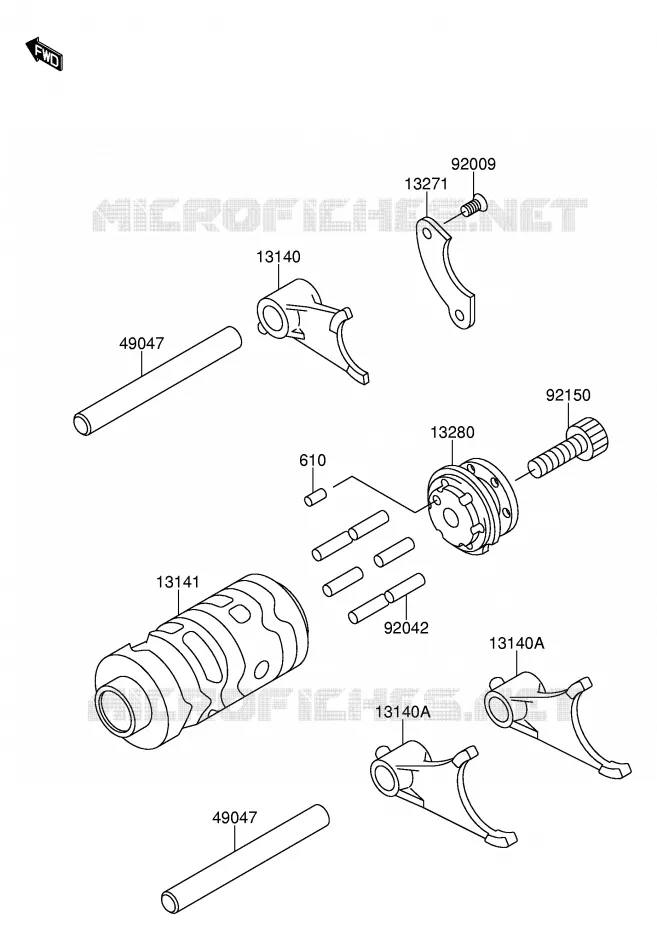 LOOP / SELECTIEVORK Suzuki MOTO 65 RM 2004  RM65K4(E24)