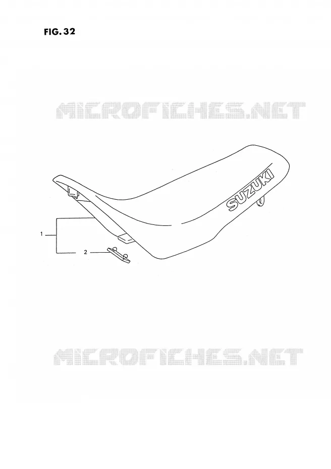 SEAT Suzuki MOTO 250 RMX 1990  RMX250L(E3)