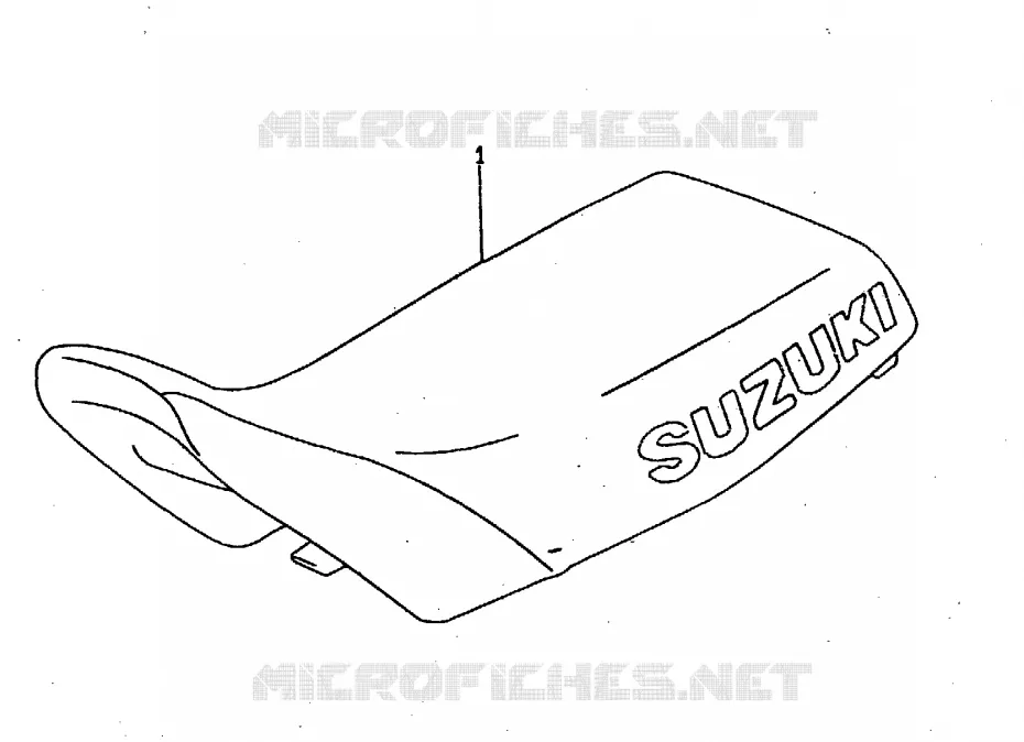 SEAT Suzuki MOTO 80 RM 1998  RM80XW(T/V/W)