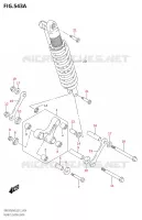 SCHOKBREKER AANEENSCHAKELING voor Suzuki DR 650 2020