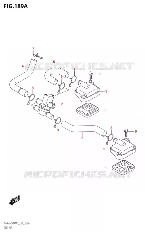 ANTI VERVUILINGS SYSTEM Suzuki MOTO 750 GSX-S 2021  GSX-S750UQ / ​GSX-S750UQZ M1 (E21)