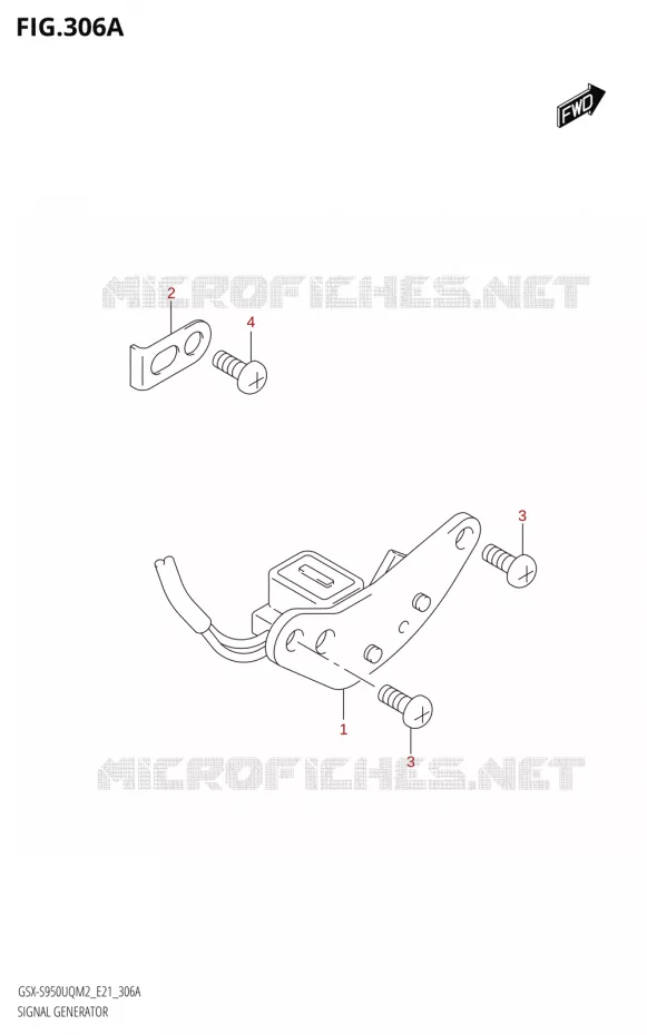 DYNAMO SENSOR Suzuki MOTO 950 GSX-S 2022  GSX-S950UQM2 (E21)
