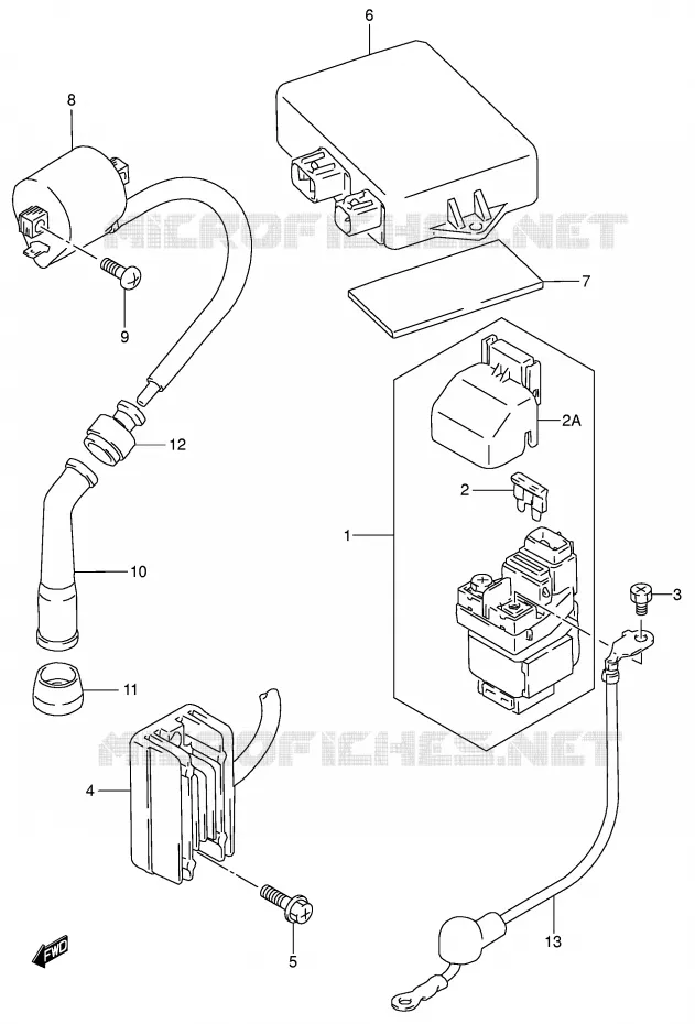 ELEKTRISCH Suzuki MOTO 250 DR-Z 2002  DR-Z250K2(E24)
