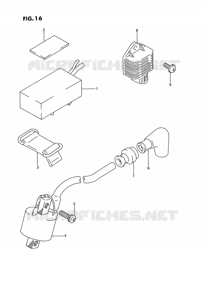 ELEKTRISCH Suzuki MOTO 250 RMX 1993  RMX250RP(E1)