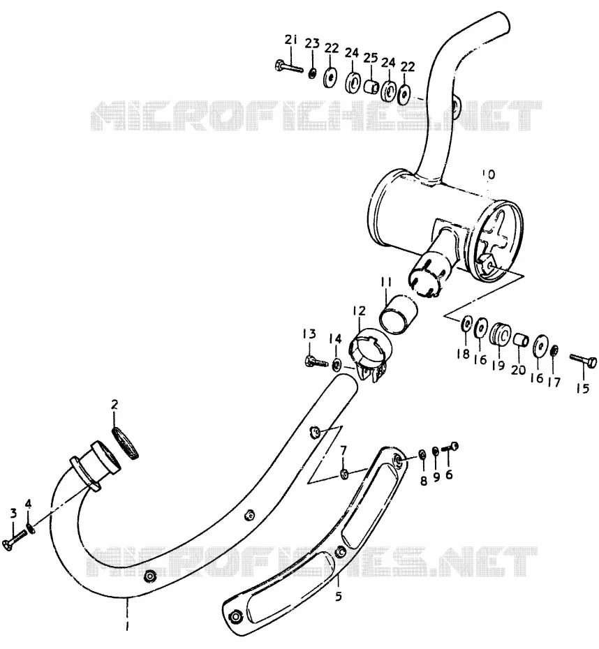 GELUIDDEMPER Suzuki MOTO 370 SP 1978  SP370C(C/N)