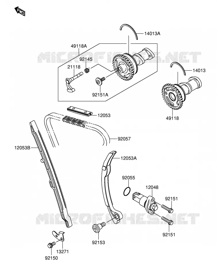 NOKKENAS - SPANNER Suzuki MOTO 250 RM-Z 2004  RM-Z250K4(E19)