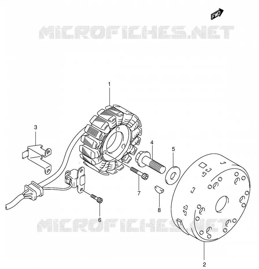 ONTSTEKING Suzuki MOTO 650 SV-S 2000  SV650SY(E2)