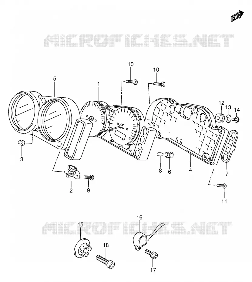 SNELHEIDSMETER Suzuki MOTO 1000 TL-R 2002  TL1000RK2(E2)