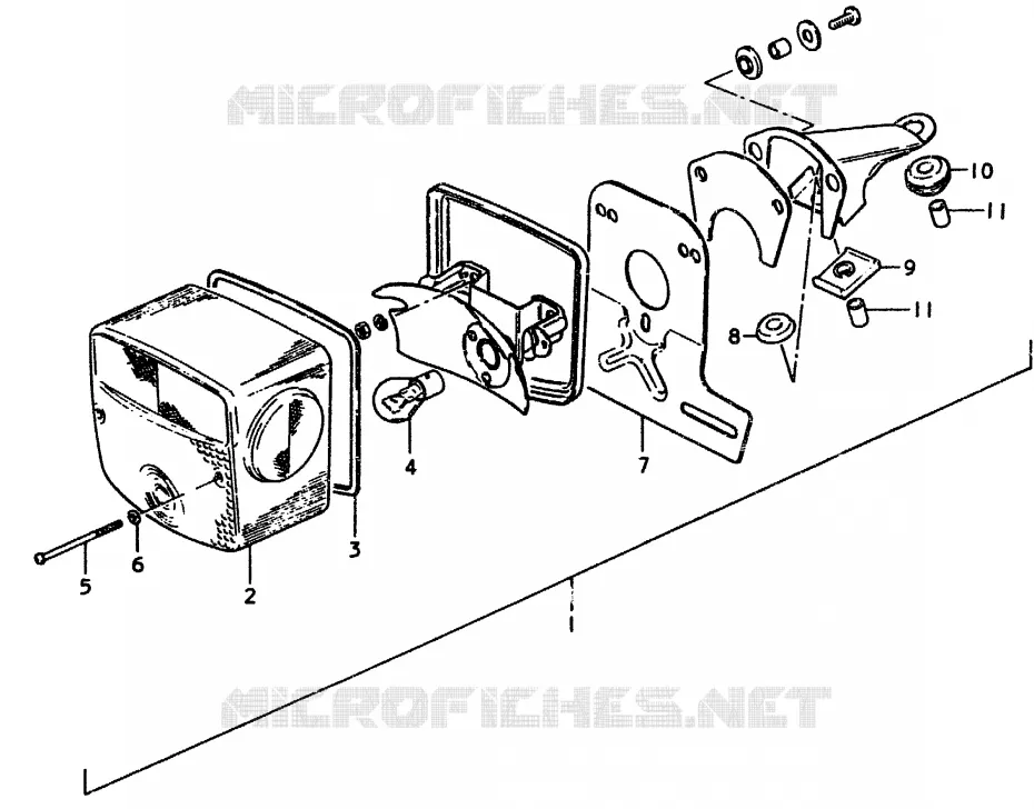 SPECIALE ONDERDELEN VAN MARKT (E15) Suzuki MOTO 370 SP 1978  SP370C(C/N)