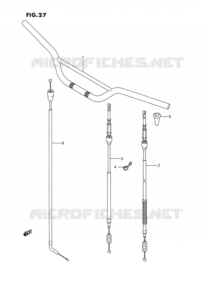 STUUR Suzuki MOTO 250 RMX 1990  RMX250L(E3)