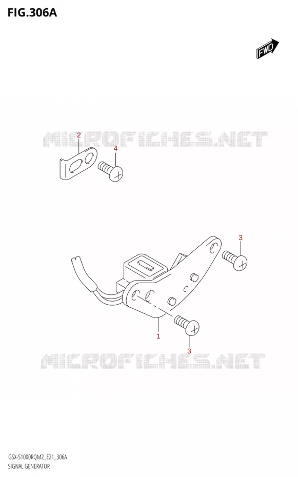 DYNAMO SENSOR Suzuki MOTO 1000 GSX-S 2022  GSX-S1000RQ 2022 M2 (E21)