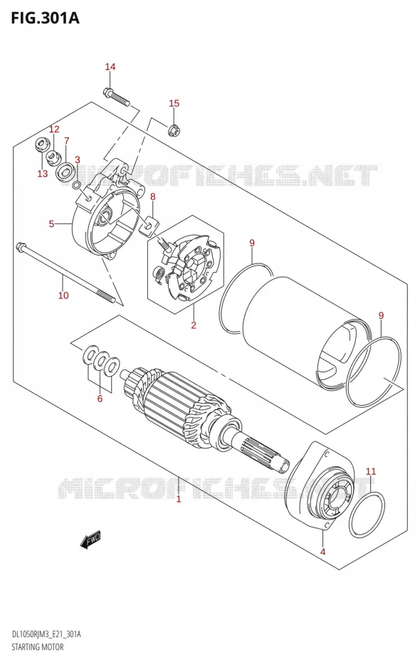 STARTMOTOR Suzuki MOTO 1050 V-STROM 2023  DL1050RR M3 (E21)