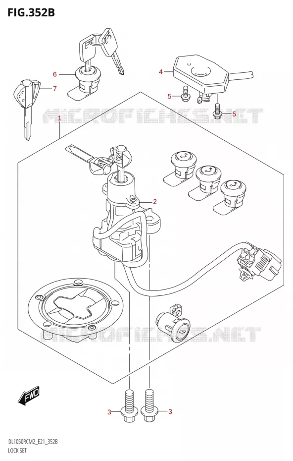CONTACTSLOT Suzuki MOTO 1050 V-STROM 2022  DL1050RC M2 (E21)