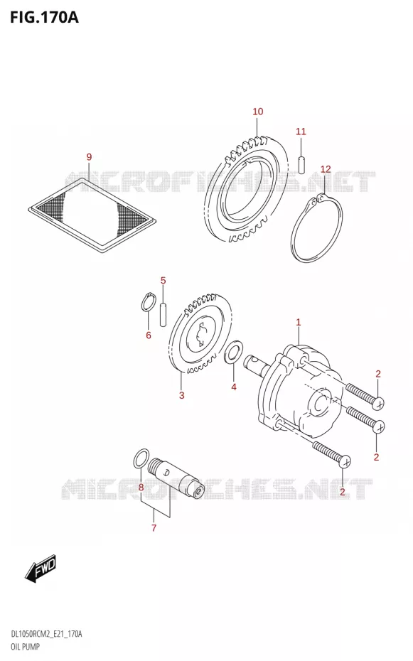 OLIEPOMP Suzuki MOTO 1050 V-STROM 2022  DL1050RC M2 (E21)