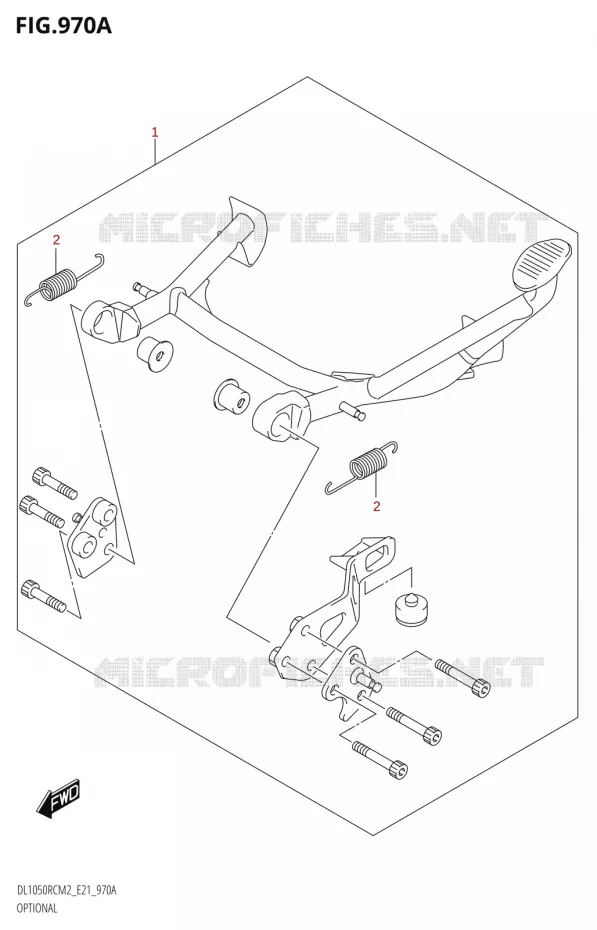 OPTIES (DL1050RQ) Suzuki MOTO 1050 V-STROM 2022  DL1050RC M2 (E21)