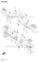 FOOTREST voor Suzuki V-STROM 1050 2022