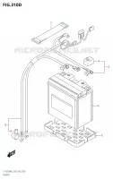ACCU (LT A750XP:M2:P03) voor Suzuki KINGQUAD 750 2022