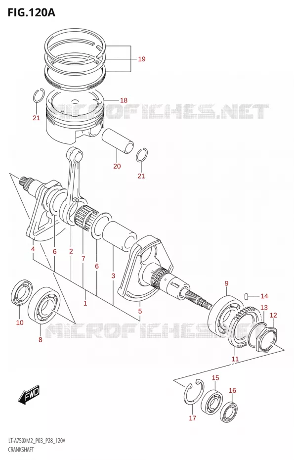 KRUKAS Suzuki QUAD 750 KINGQUAD 2022  LT-A750XP M2 (P03 / P28 /P33)