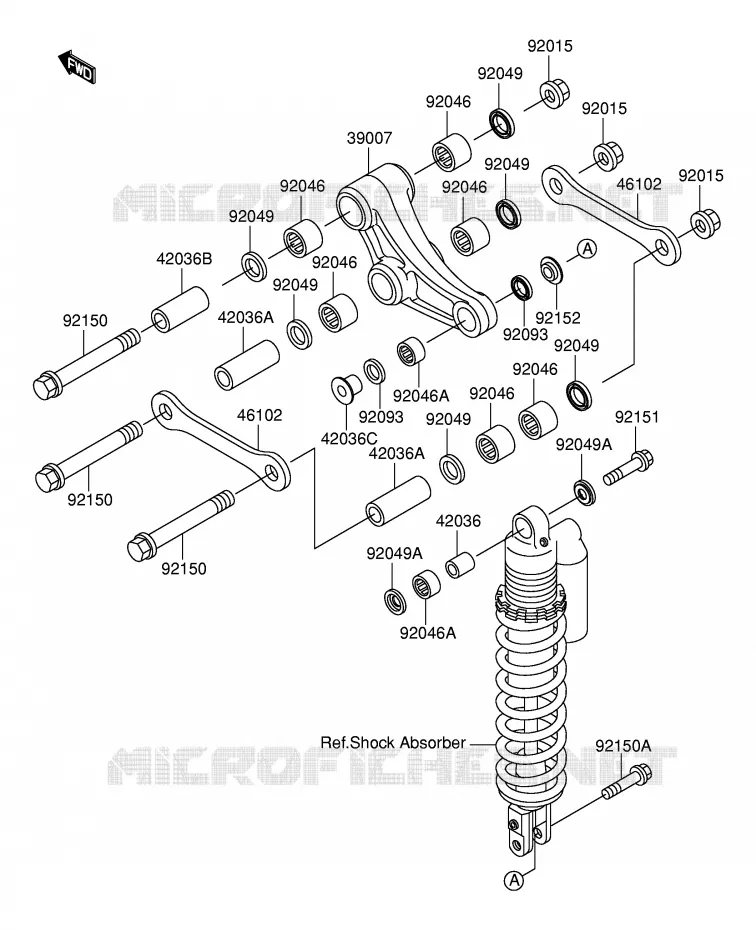 SCHORSING  Suzuki MOTO 100 RM 2003  RM100K3(E21)