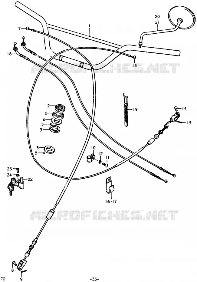 STUUR Suzuki MOTO 370 SP 1978  SP370C(C/N)