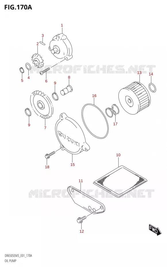 OLIEPOMP Suzuki MOTO 650 DR 2023  DR650SE M3 (E01)