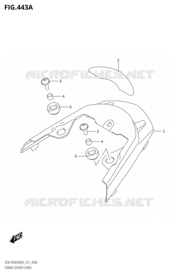 KUIP Suzuki MOTO 950 GSX-S 2023  GSX-S950UQM3 (E21)