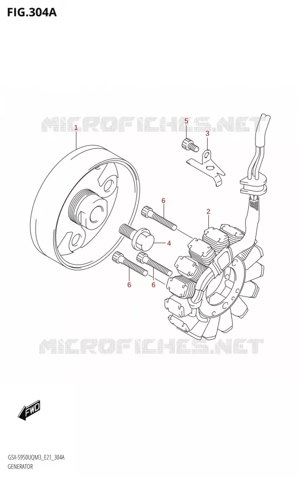 DYNAMO Suzuki MOTO 950 GSX-S 2023  GSX-S950WQM3 (E21)