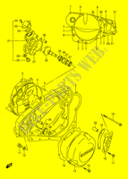 CASING (MODELE L/M/N/S/T) voor Suzuki RMX 250 1990