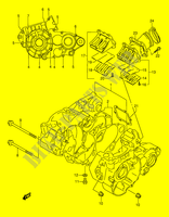 CASING voor Suzuki RMX 250 1994
